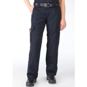 5.11 Tactical Women's Straight Leg Cargo Pants in Navy